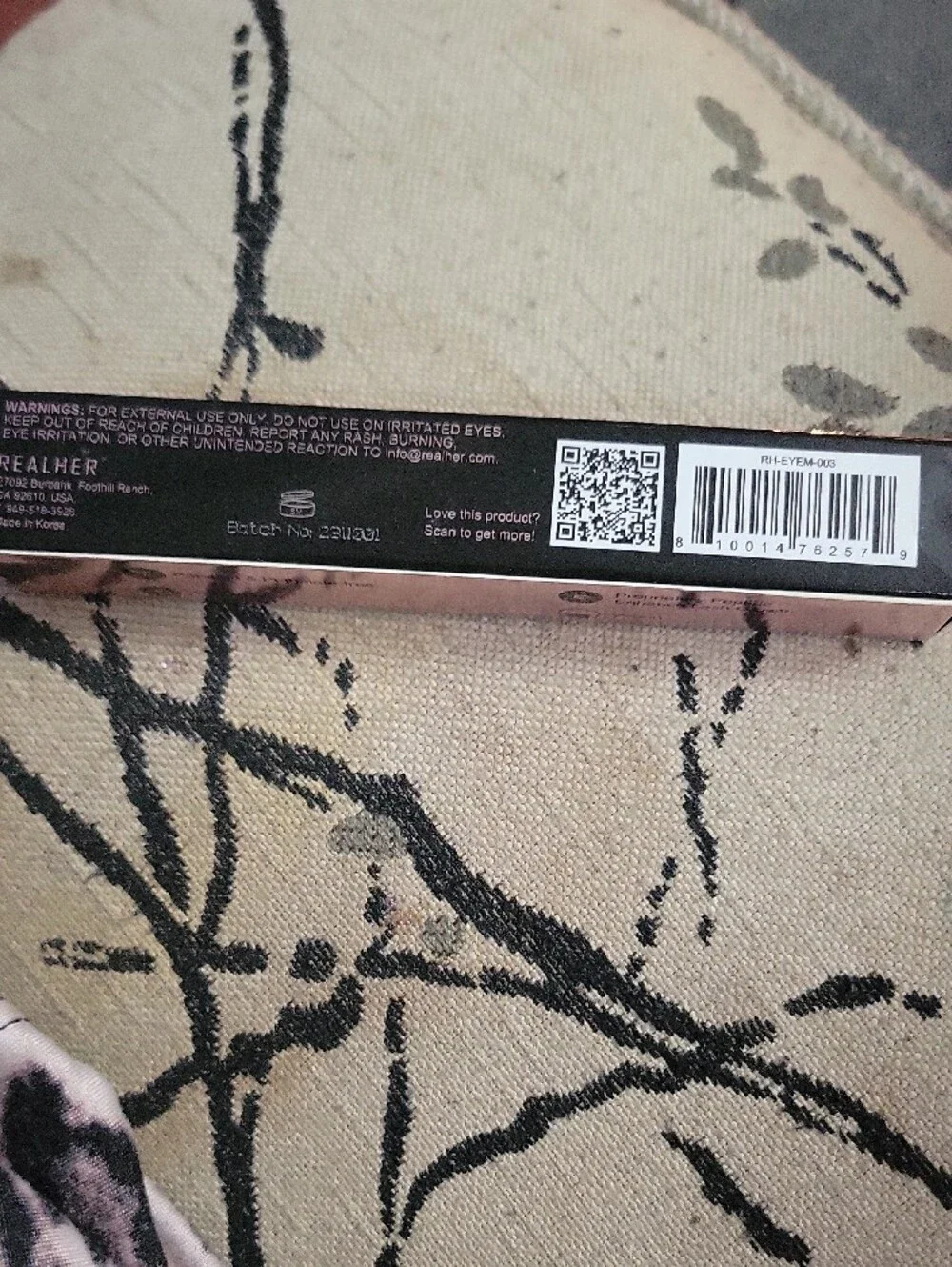 RealHer Eye Am Beautiful 2.0 Mascara — Black with Rose Gold Accents